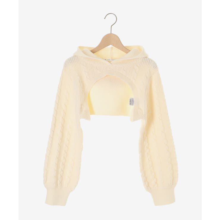 ケーブルフードボレロセットミニワンピ | MAJESTIC LEGON  | 詳細画像36 