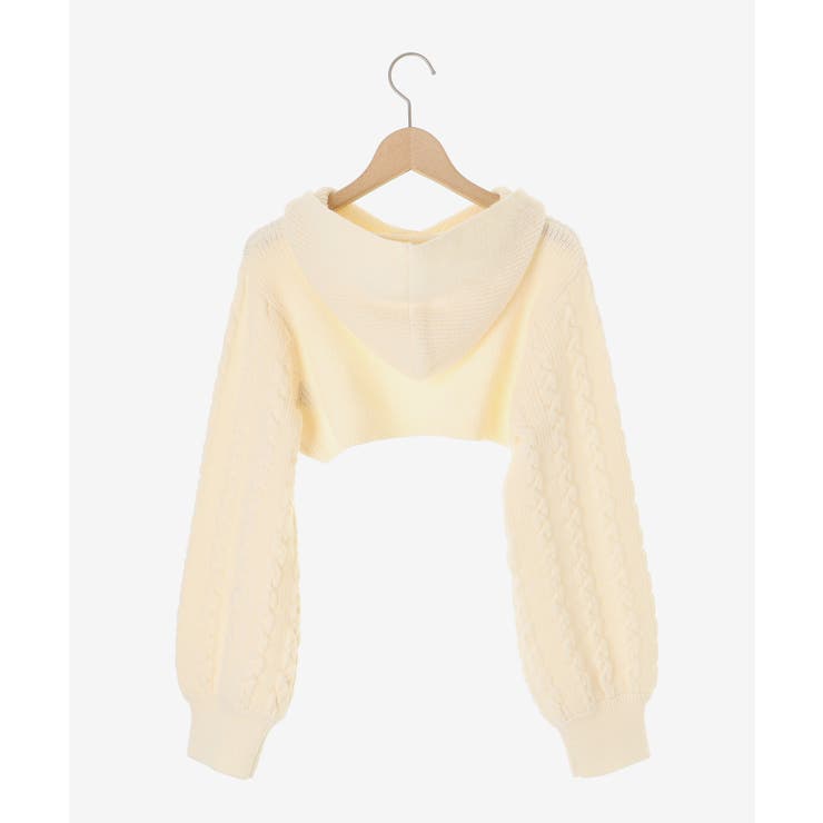 ケーブルフードボレロセットミニワンピ | MAJESTIC LEGON  | 詳細画像37 