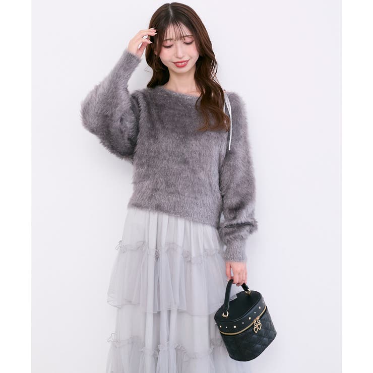 パールチェーンキャミワンピース | MAJESTIC LEGON  | 詳細画像14 