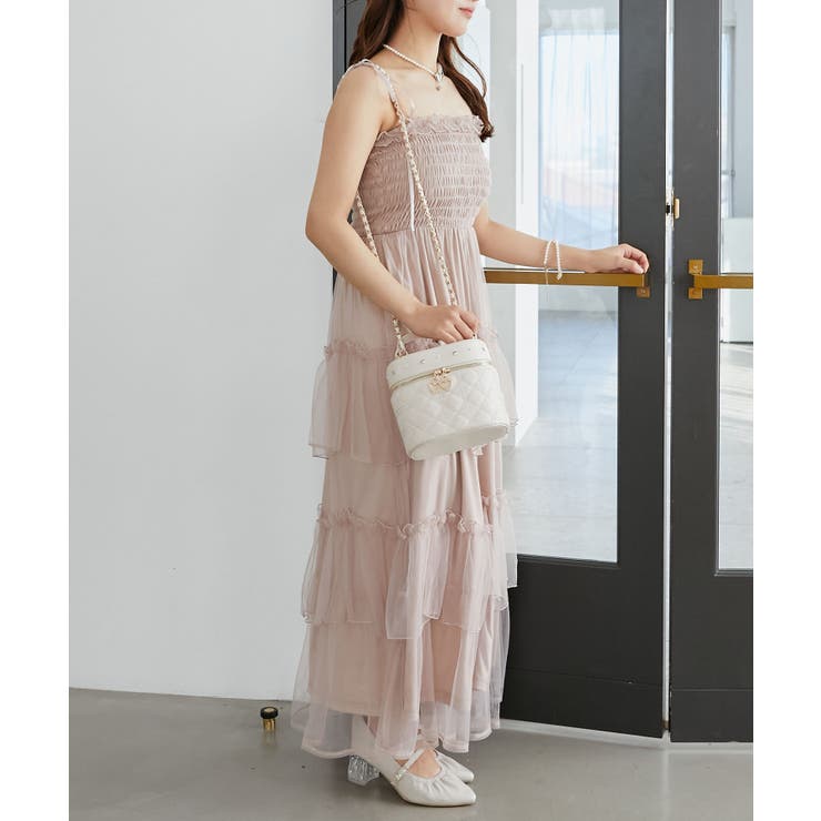 パールチェーンキャミワンピース | MAJESTIC LEGON  | 詳細画像2 