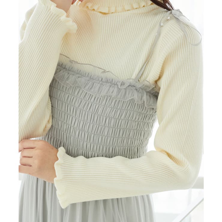 パールチェーンキャミワンピース | MAJESTIC LEGON  | 詳細画像22 