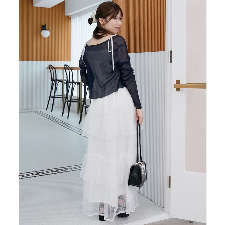 パールチェーンキャミワンピース | MAJESTIC LEGON  | 詳細画像28 