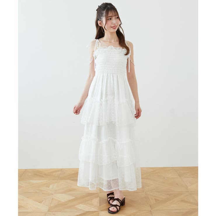 パールチェーンキャミワンピース | MAJESTIC LEGON  | 詳細画像34 