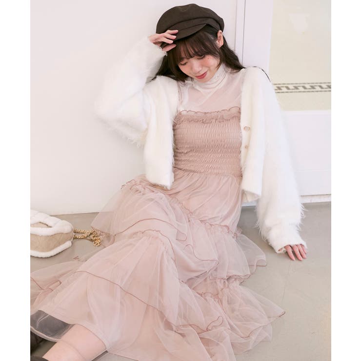 パールチェーンキャミワンピース | MAJESTIC LEGON  | 詳細画像39 