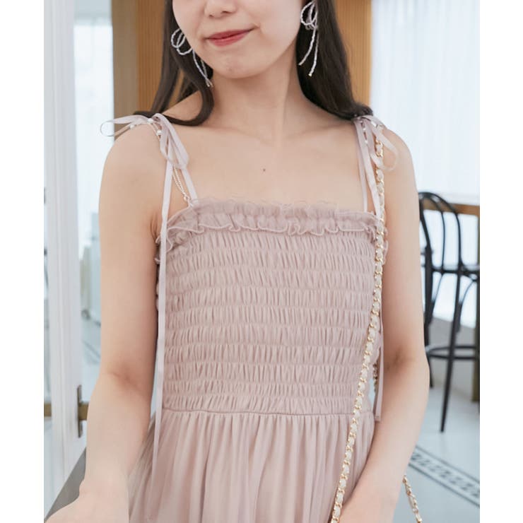 パールチェーンキャミワンピース | MAJESTIC LEGON  | 詳細画像49 