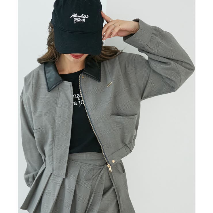 襟付きショートブルゾン | MAJESTIC LEGON  | 詳細画像26 