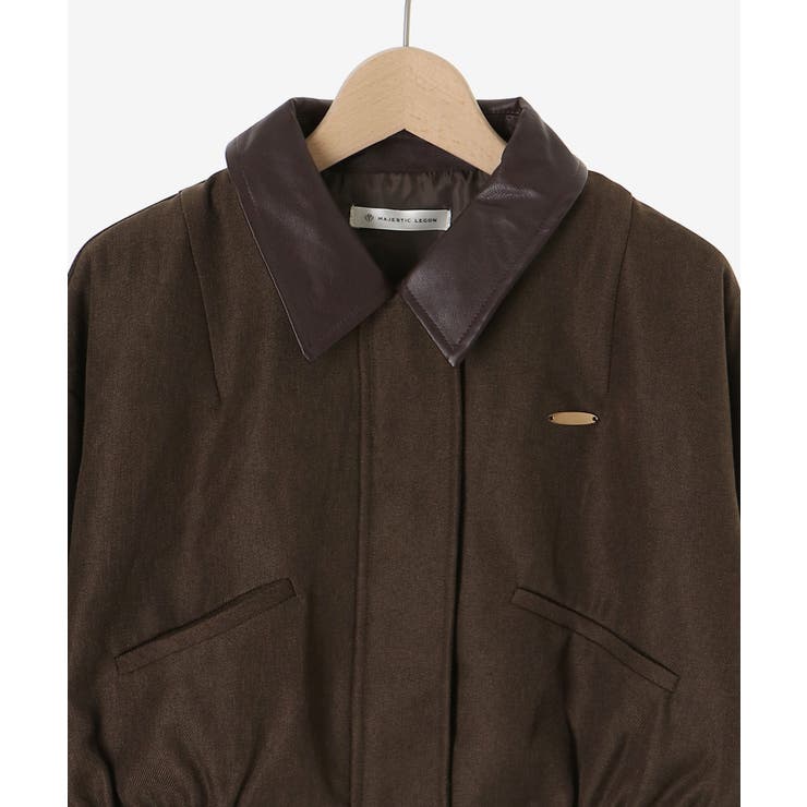 襟付きショートブルゾン | MAJESTIC LEGON  | 詳細画像42 