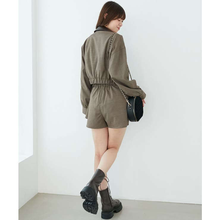 襟付きショートブルゾン | MAJESTIC LEGON  | 詳細画像9 