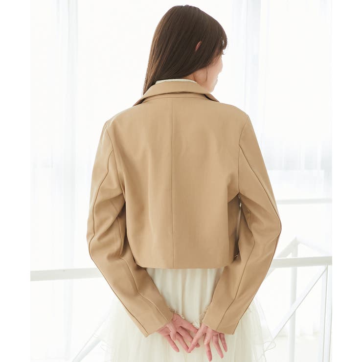 ダブルブレストショートジャケット | MAJESTIC LEGON  | 詳細画像14 