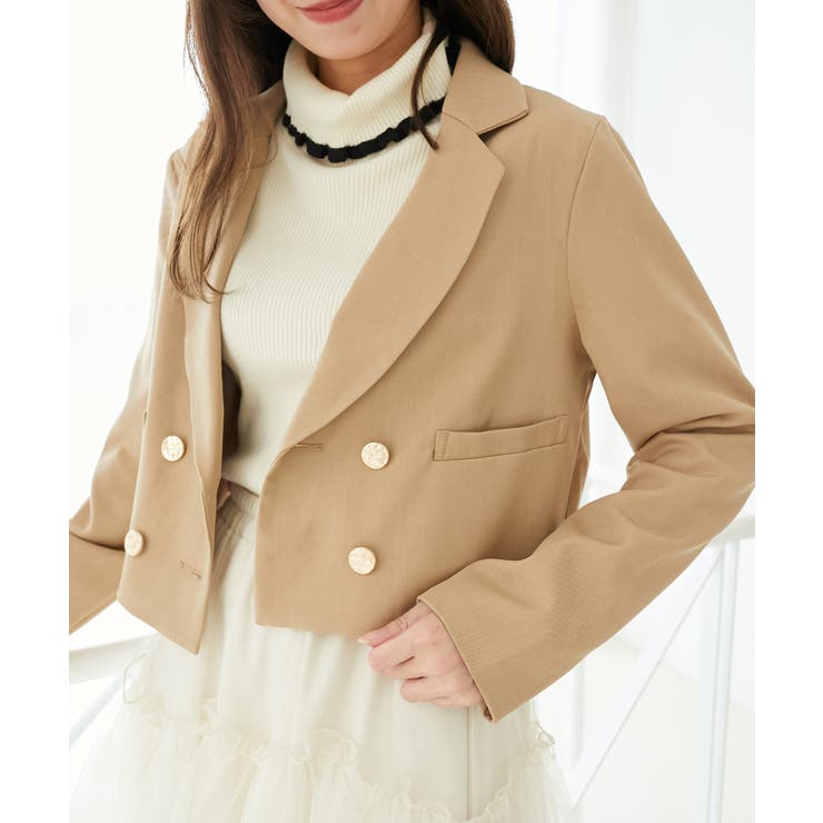 ダブルブレストショートジャケット | MAJESTIC LEGON  | 詳細画像15 