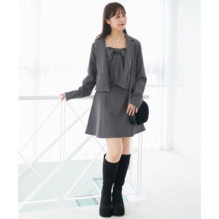 ダブルブレストショートジャケット | MAJESTIC LEGON  | 詳細画像16 