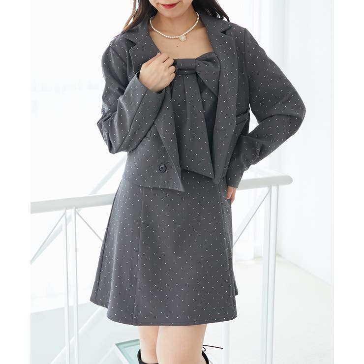 ダブルブレストショートジャケット | MAJESTIC LEGON  | 詳細画像19 