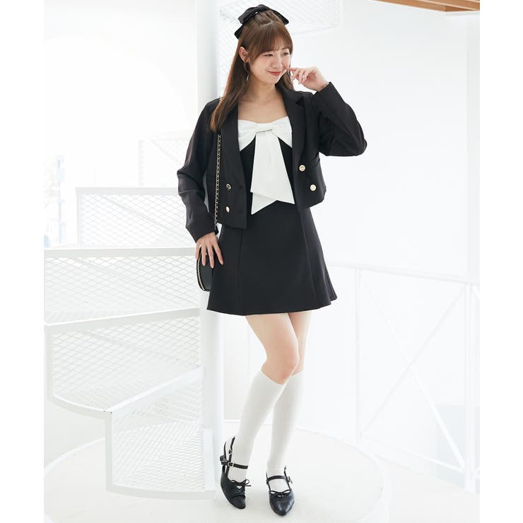 ダブルブレストショートジャケット | MAJESTIC LEGON  | 詳細画像23 