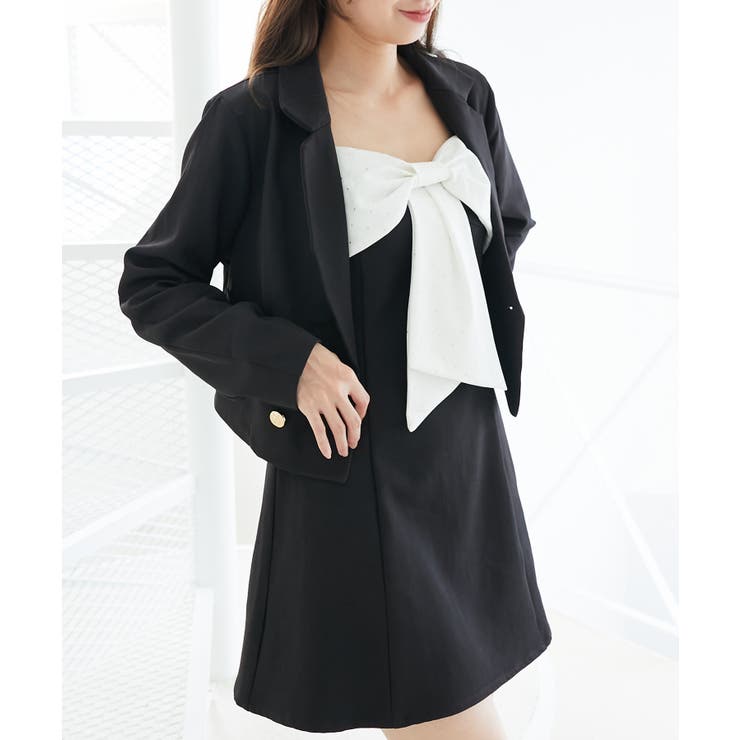 ダブルブレストショートジャケット | MAJESTIC LEGON  | 詳細画像27 