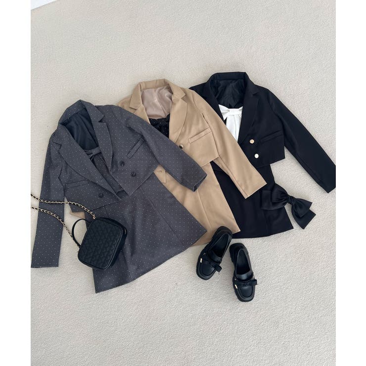 ダブルブレストショートジャケット | MAJESTIC LEGON  | 詳細画像29 