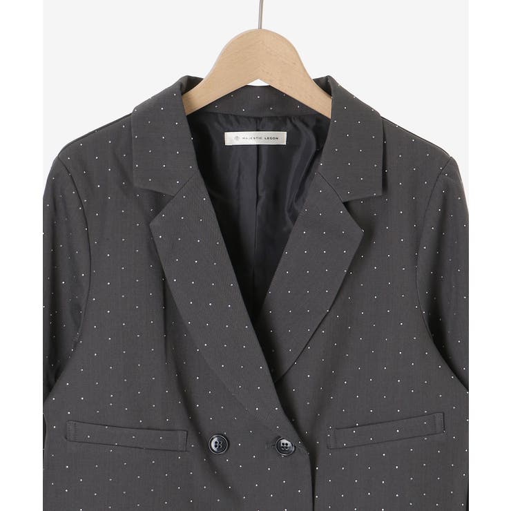 ダブルブレストショートジャケット | MAJESTIC LEGON  | 詳細画像36 