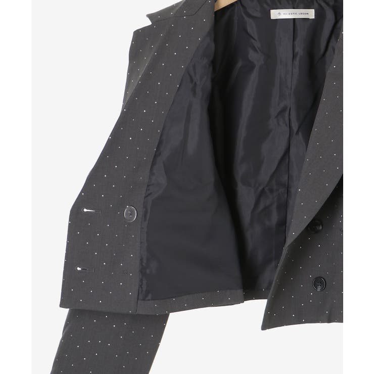 ダブルブレストショートジャケット | MAJESTIC LEGON  | 詳細画像39 