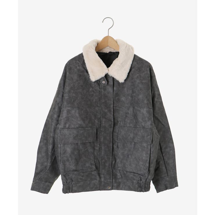 ヴィンテージライク合皮ブルゾン | MAJESTIC LEGON  | 詳細画像25 