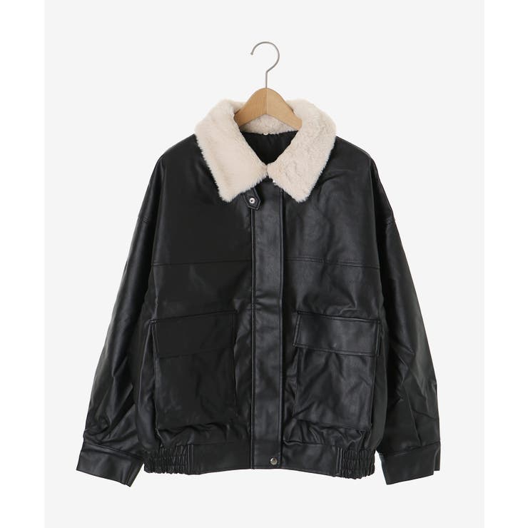 ヴィンテージライク合皮ブルゾン | MAJESTIC LEGON  | 詳細画像26 