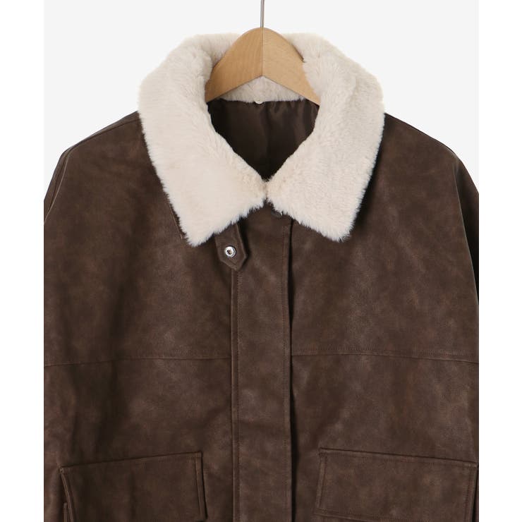 ヴィンテージライク合皮ブルゾン | MAJESTIC LEGON  | 詳細画像28 