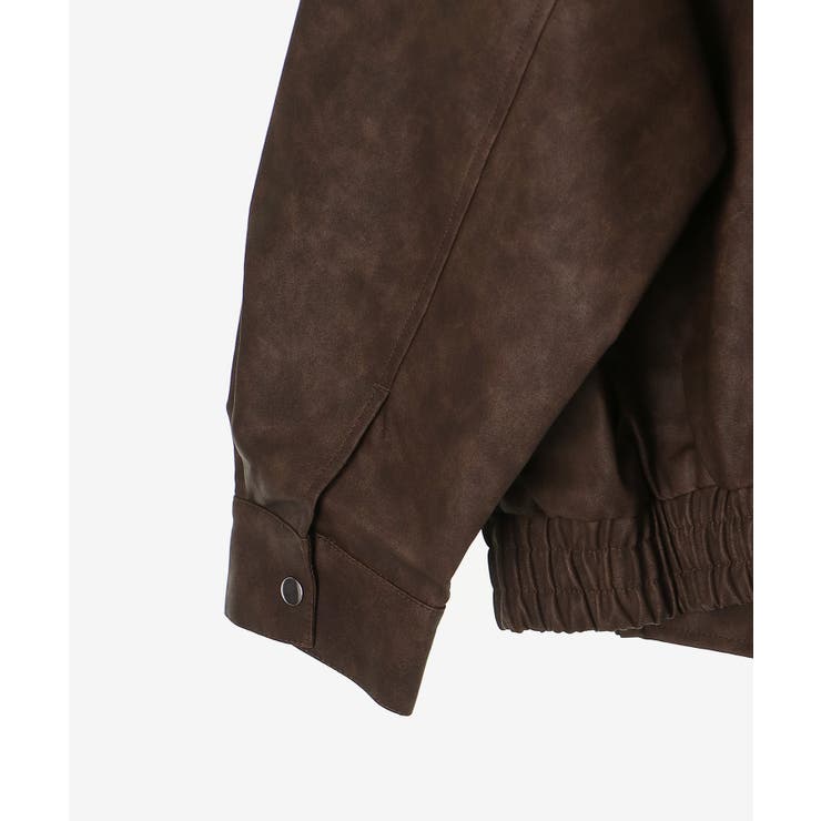 ヴィンテージライク合皮ブルゾン | MAJESTIC LEGON  | 詳細画像29 