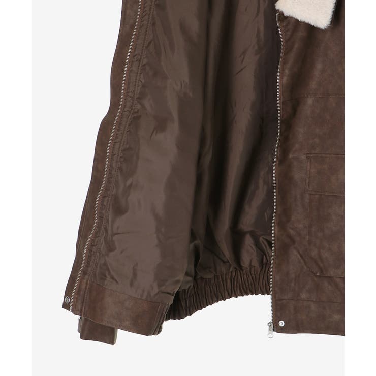 ヴィンテージライク合皮ブルゾン | MAJESTIC LEGON  | 詳細画像31 