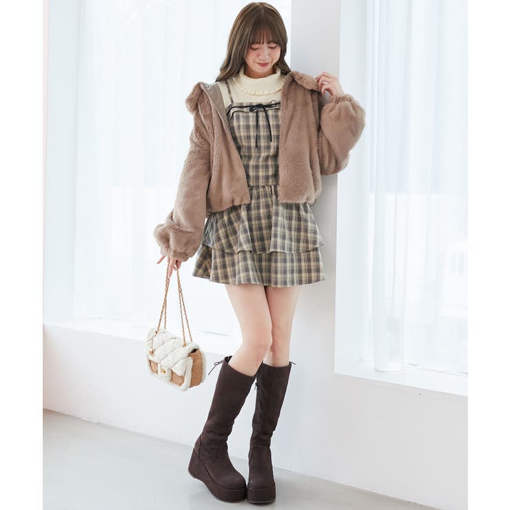 ジップデザインファーブルゾン | MAJESTIC LEGON  | 詳細画像10 