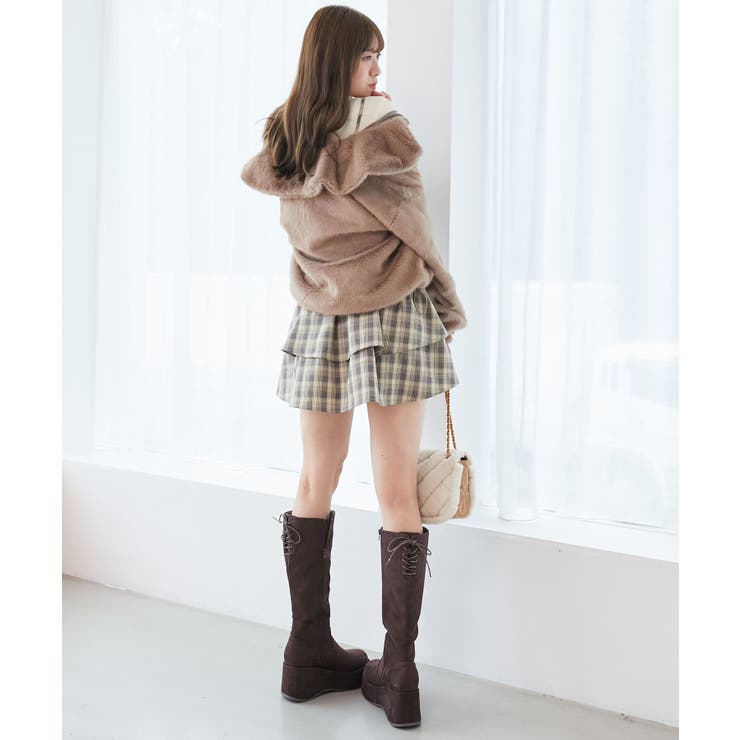 ジップデザインファーブルゾン | MAJESTIC LEGON  | 詳細画像12 