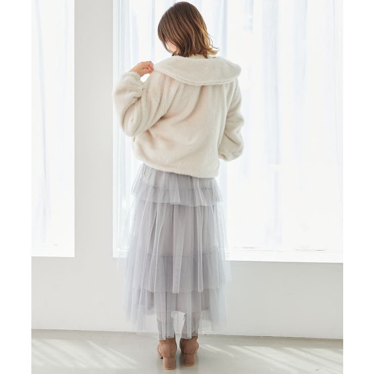 ジップデザインファーブルゾン | MAJESTIC LEGON  | 詳細画像5 