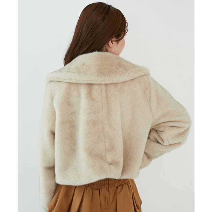 ビット付きフワフワショートコート | MAJESTIC LEGON  | 詳細画像32 