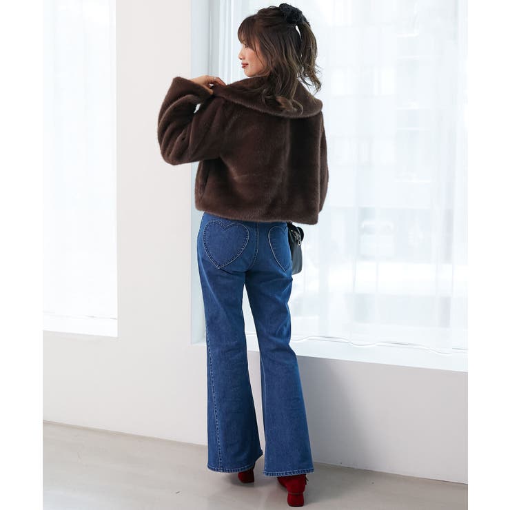 ビット付きフワフワショートコート | MAJESTIC LEGON  | 詳細画像36 