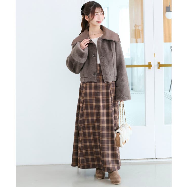 リバーシブルビッグカラーブルゾン | MAJESTIC LEGON  | 詳細画像19 