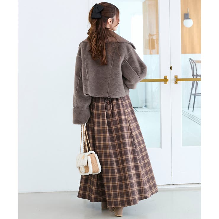 リバーシブルビッグカラーブルゾン | MAJESTIC LEGON  | 詳細画像20 