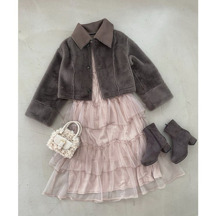 リバーシブルビッグカラーブルゾン | MAJESTIC LEGON  | 詳細画像26 