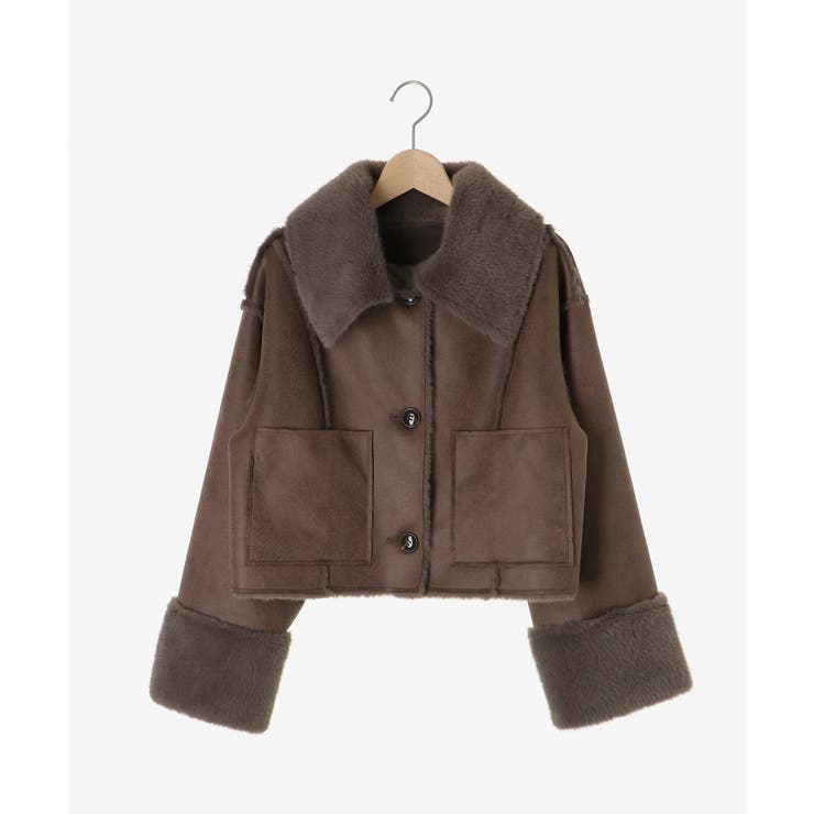 リバーシブルビッグカラーブルゾン | MAJESTIC LEGON  | 詳細画像28 