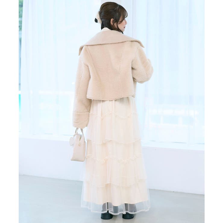 リバーシブルビッグカラーブルゾン | MAJESTIC LEGON  | 詳細画像5 