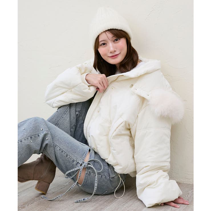 2way中綿フードブルゾン | MAJESTIC LEGON  | 詳細画像10 