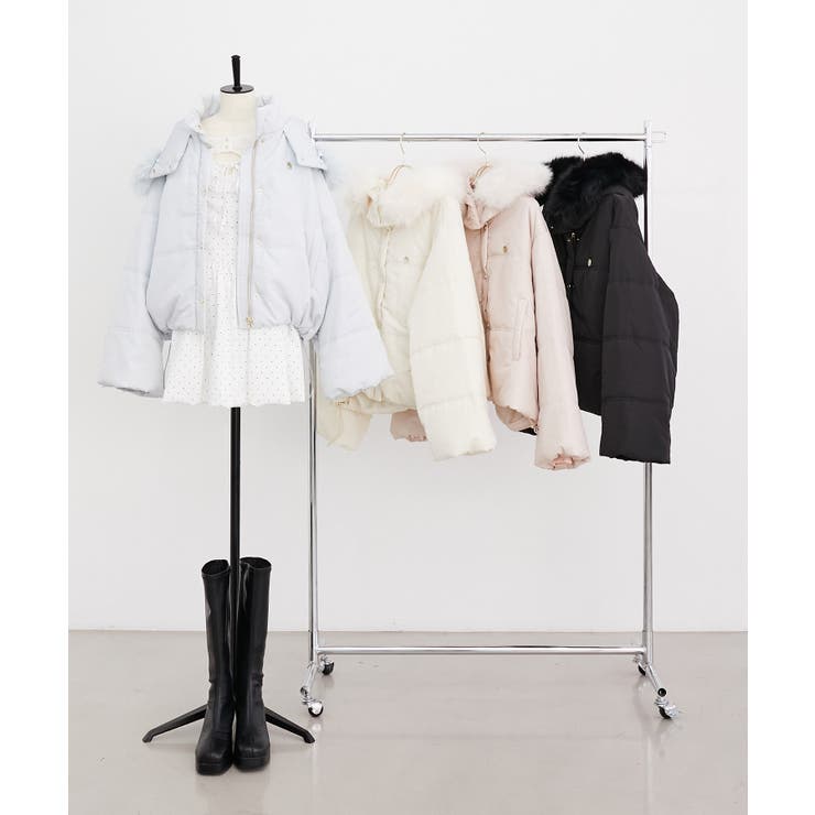 2way中綿フードブルゾン | MAJESTIC LEGON  | 詳細画像9 