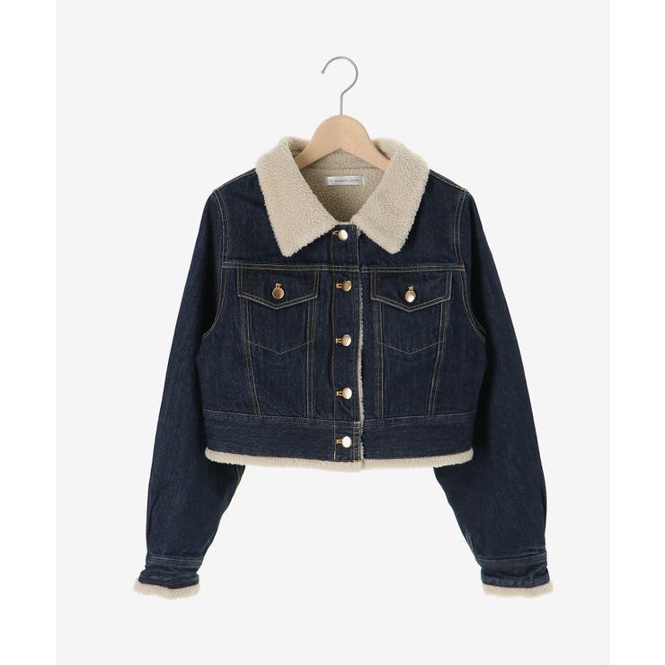 ボアトリムクロップドジャケット | MAJESTIC LEGON  | 詳細画像18 