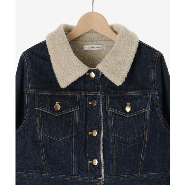 ボアトリムクロップドジャケット | MAJESTIC LEGON  | 詳細画像20 