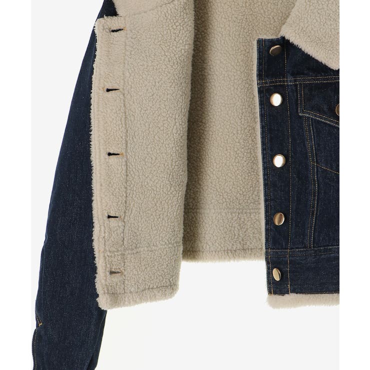 ボアトリムクロップドジャケット | MAJESTIC LEGON  | 詳細画像22 