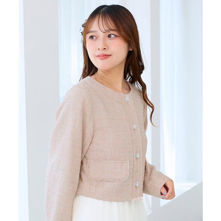 ツイードフリンジジャケット | MAJESTIC LEGON  | 詳細画像13 