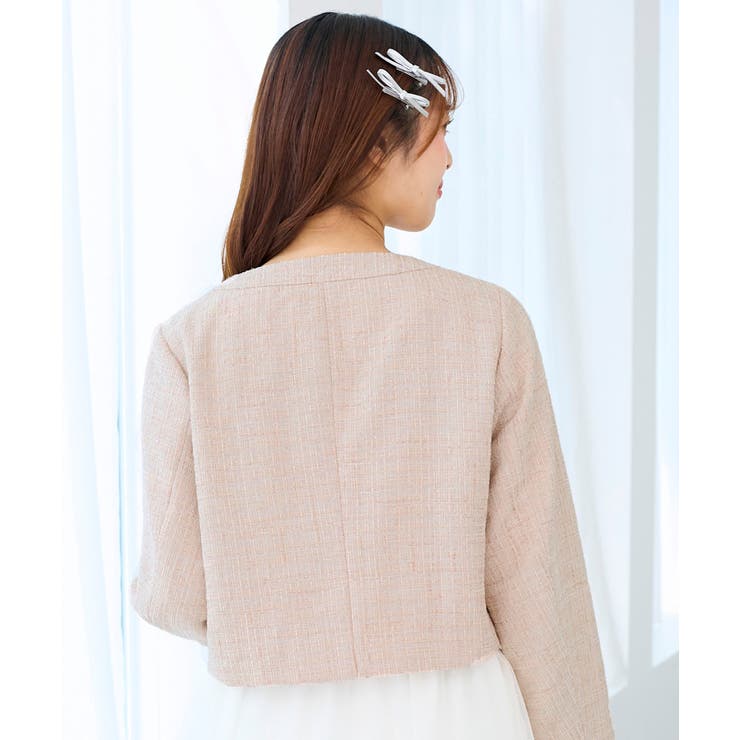 ツイードフリンジジャケット | MAJESTIC LEGON  | 詳細画像14 