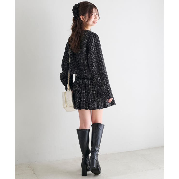 ツイードフリンジジャケット | MAJESTIC LEGON  | 詳細画像20 