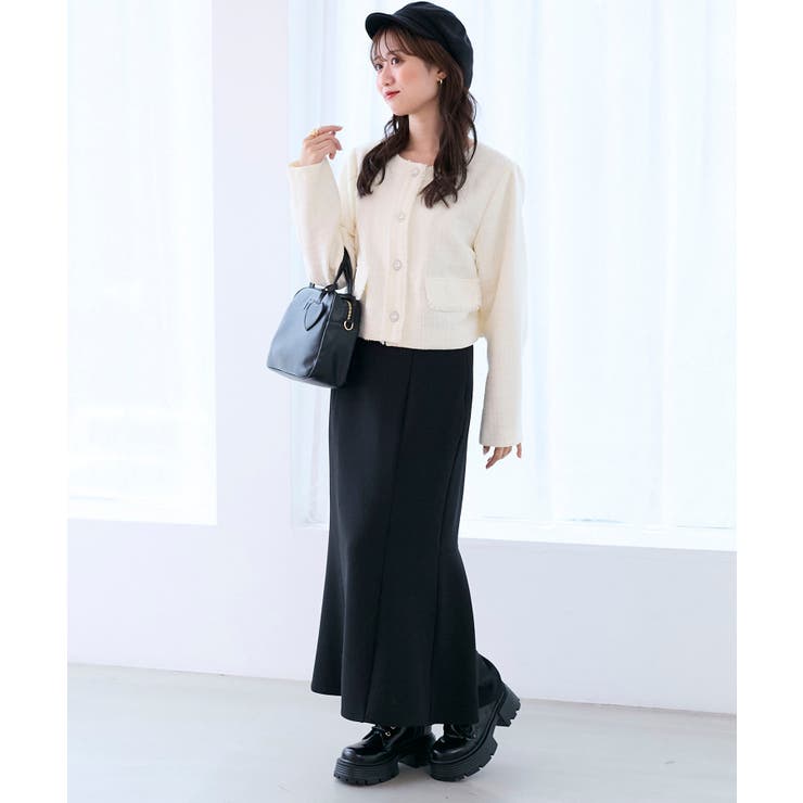 ツイードフリンジジャケット | MAJESTIC LEGON  | 詳細画像3 