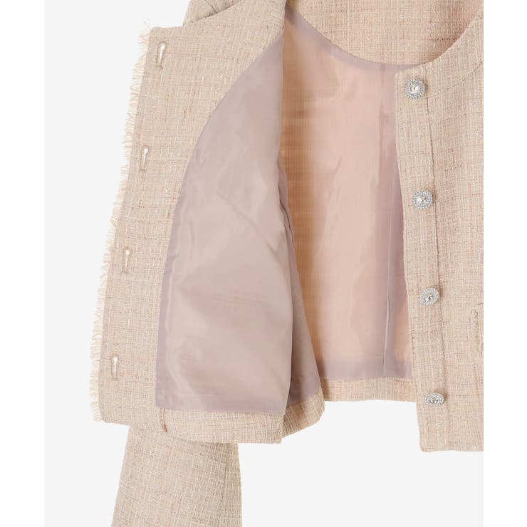 ツイードフリンジジャケット | MAJESTIC LEGON  | 詳細画像31 