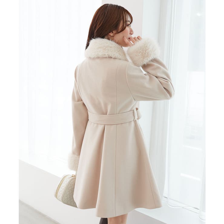 マルチwayフェイクファーカラーフレアコート | MAJESTIC LEGON  | 詳細画像21 