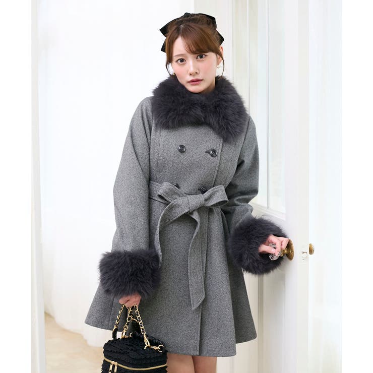 マルチwayフェイクファーカラーフレアコート | MAJESTIC LEGON  | 詳細画像35 