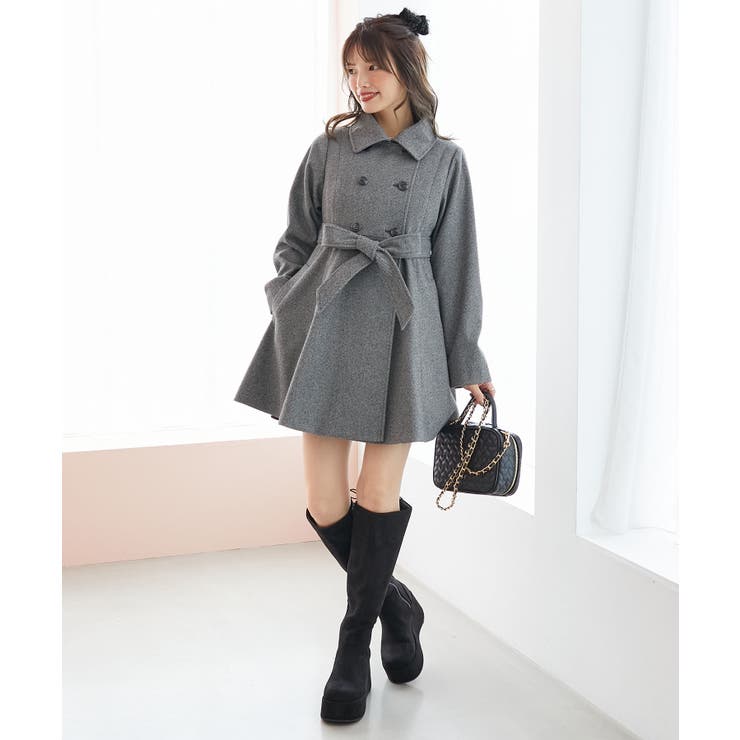 マルチwayフェイクファーカラーフレアコート | MAJESTIC LEGON  | 詳細画像39 