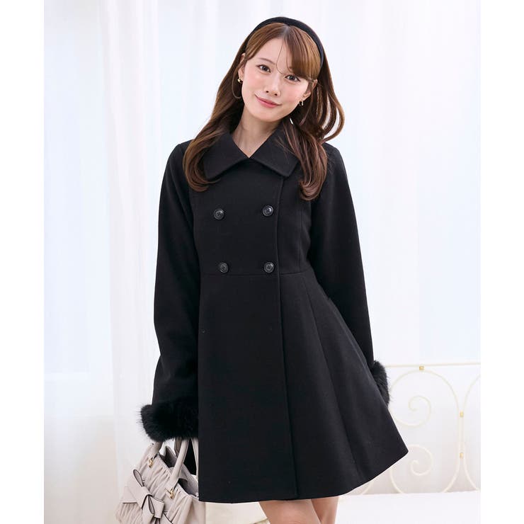 マルチwayフェイクファーカラーフレアコート | MAJESTIC LEGON  | 詳細画像48 